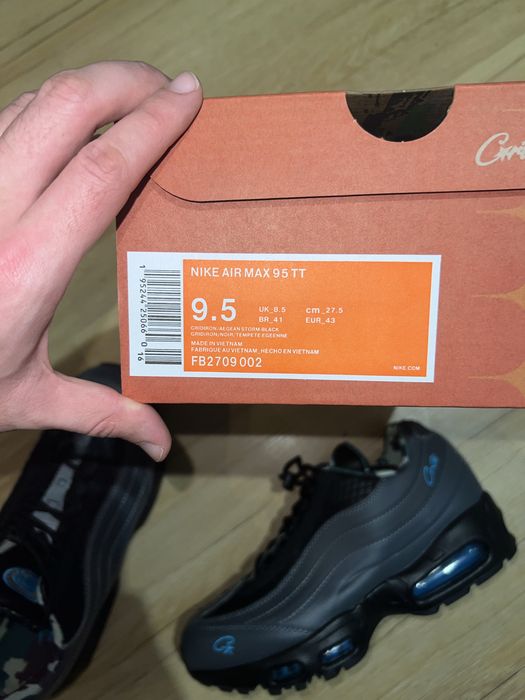 Buty meskie nike air max 95 corteiz Aegean storm rozmiar 42 eu