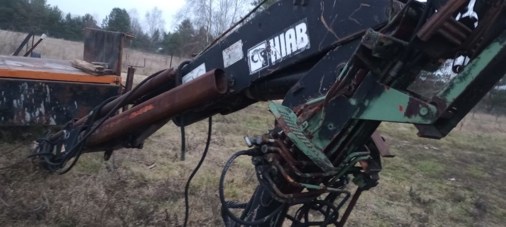 HDS Hiab 3,5 T,mocny wysow 6m.z papierami.