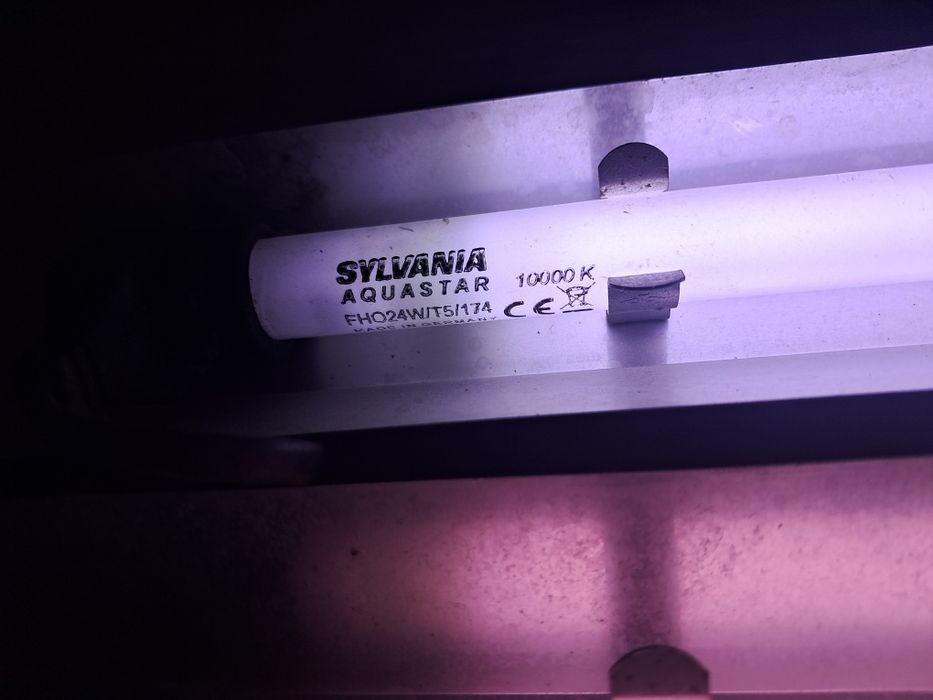 Zestaw oświetleniowy Philips 2x36W | Statecznik + Oprawy | Garaż / Akwarium