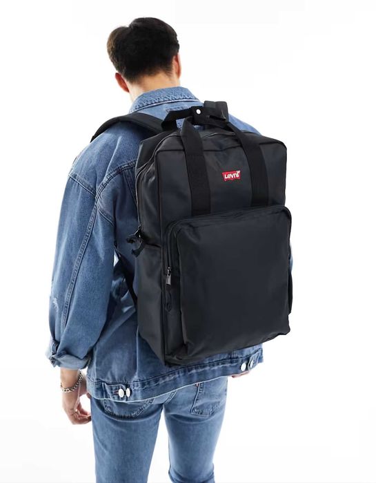 Levi's L-PACK LARGE Zwart - Tassen Rugzakken € 174,98
