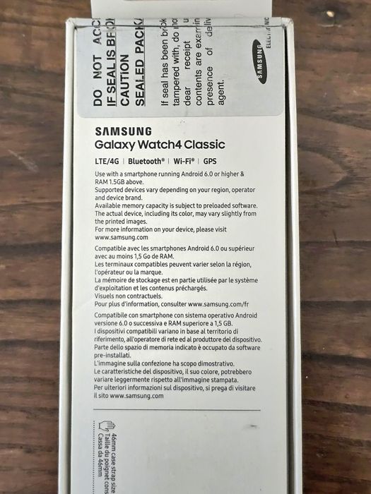 Galaxy Watch 4 Classic LTE/4G