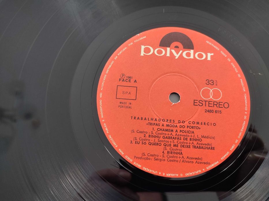 Trabalhadores Do Comércio ‎– Tripas À Moda Do Pôrto Ed PT Vinyl