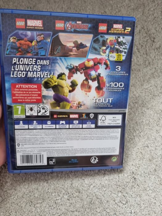 Lego Marvel collection gra na konsole ps4