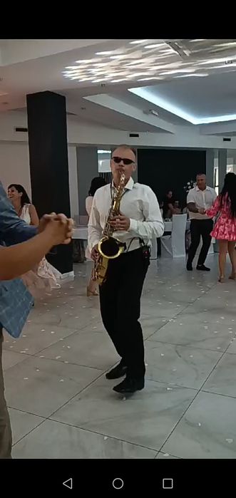 Saksofonista, akordeonista