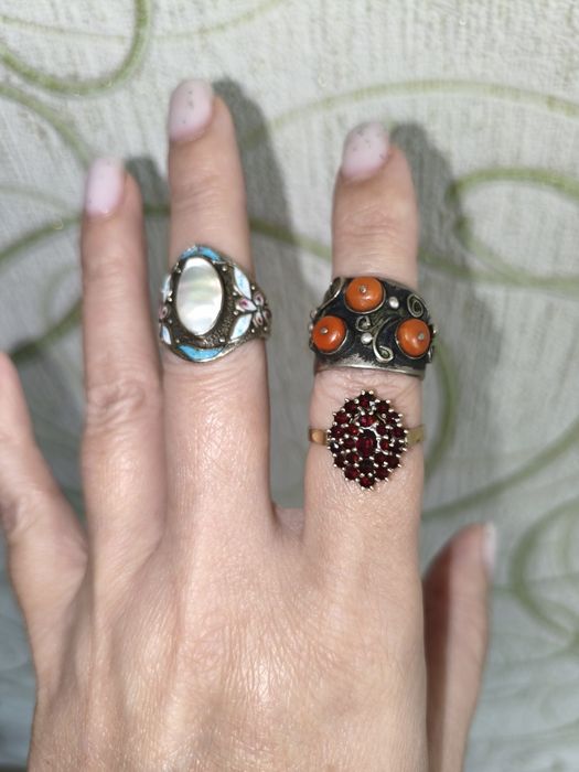 Серебряные кольца