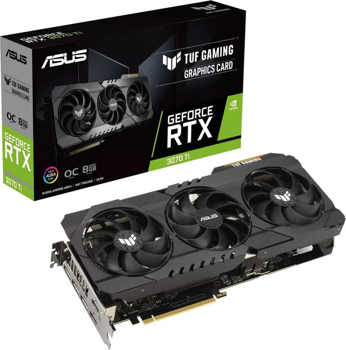 Karta Graficzna ASUS TUF Gaming GeForce RTX 3070 Ti OC 8GB GDDR6X
