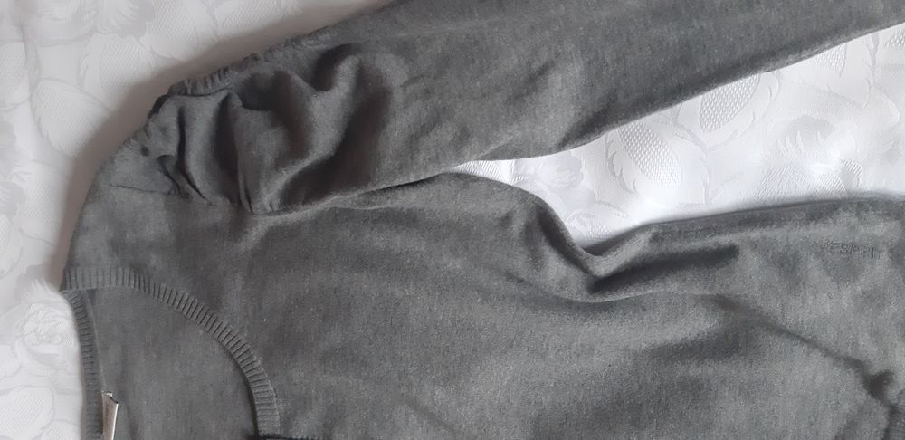 Esprit sweterek popielaty