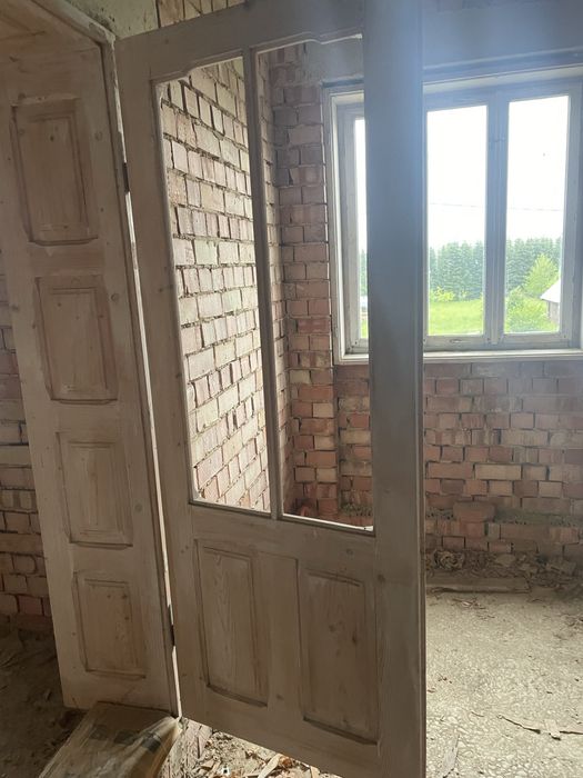 Двері деревяні , нефарбовані