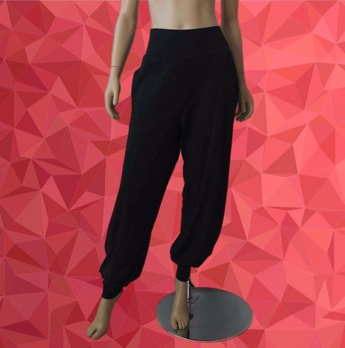 Gudrun Sjödén haremki spodnie damskie XL wysoki stan jogger