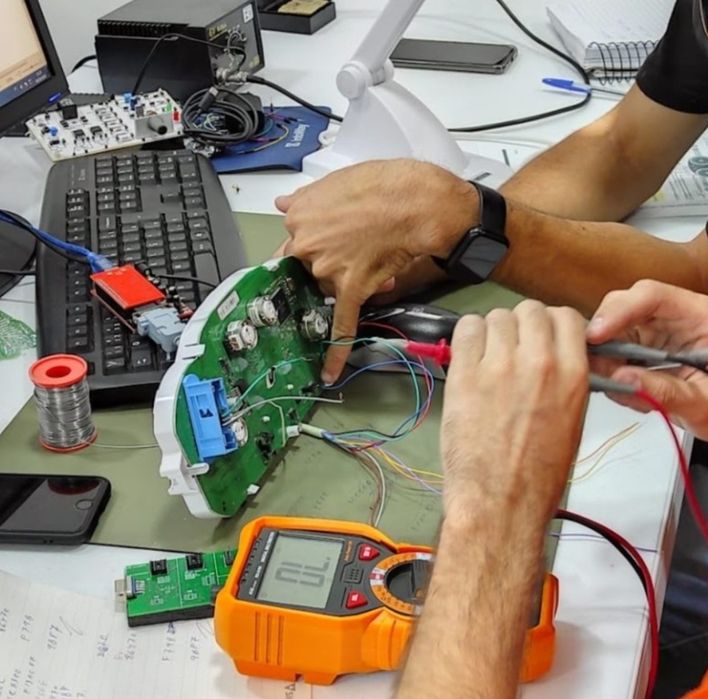 Reparamos todos os modelos de Painel de instrumentos