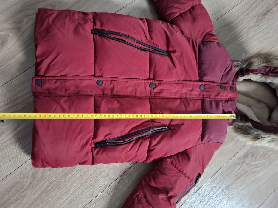 Płaszcz zimowy, kurtka pikowana Zara 116