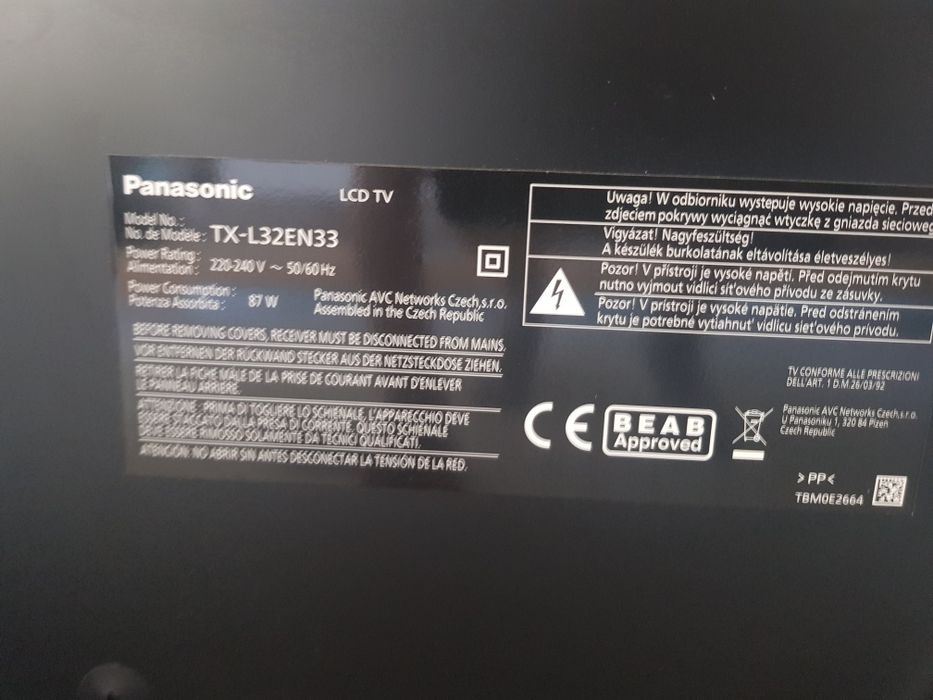 Telewizor Panasonic + pilot
