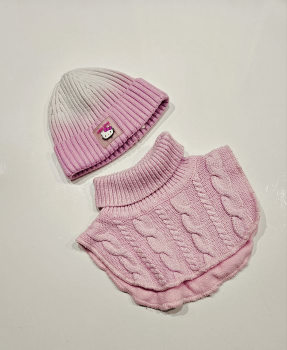 Komplet zimowy reserved r. 98/104 czapka i komin