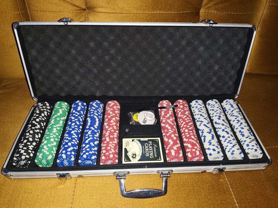 Pro Poker zestaw 500 żetonów