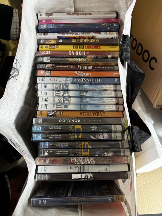 Dvds de filmes e series