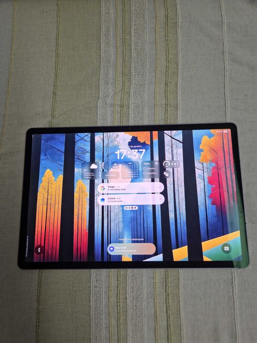 Tablet Samsung S10 Plus + Capa e Caneta