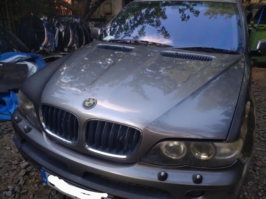 Maska pokrywa silnika BMW X5 E53 lift Sterlinggrau 472