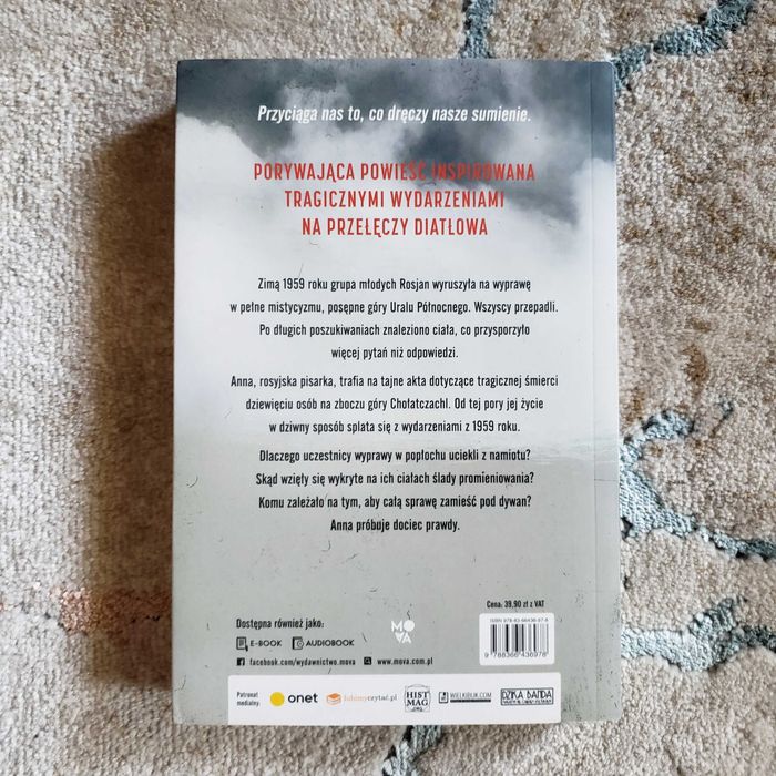 Przełęcz Diatłowa Tajemnica Dziewięciorga Anna Matwiejewa Miękka