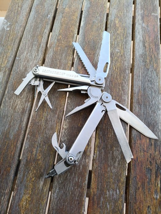 Leatherman wave com bolsa