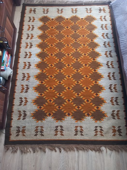 Kilim wełniany "plaster miodu"