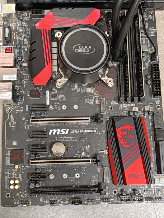 Комплект! i9 9900K (QTJ0), 16GB DDR4, Z170A Gaming M5, 240mm Deepcool