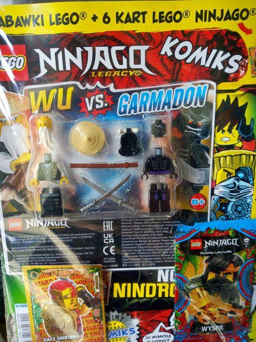 Lord Garmadon + Mistrz Wu Lego Ninjago