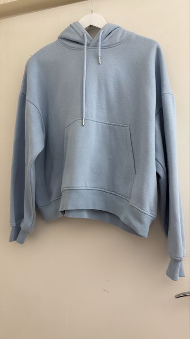 Жіноче худі Staff  blue oversize fleece