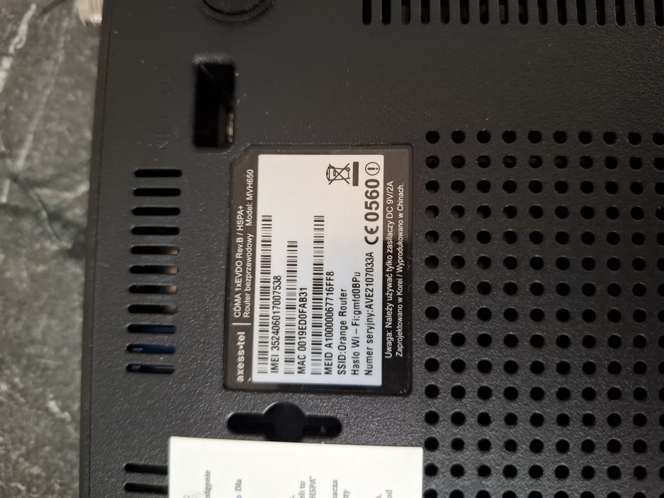 Router mvh650 nowy