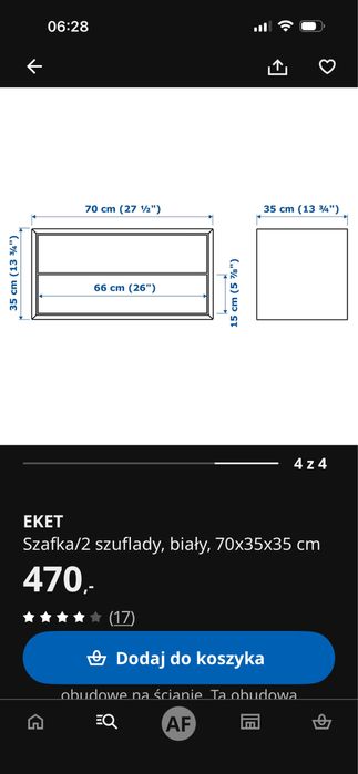 Ikea eket okazja