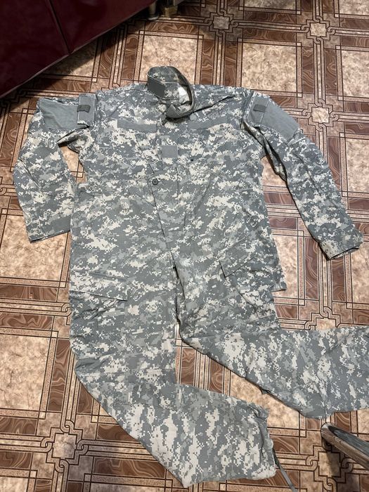Комплект китель+штаны acu at digital смесовый Rip-Stop Оригинал США