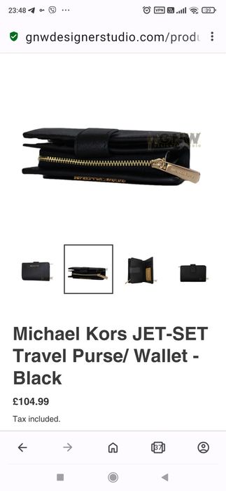 Гаманець натуральна сап'янова шкіра Michael kors оригінал