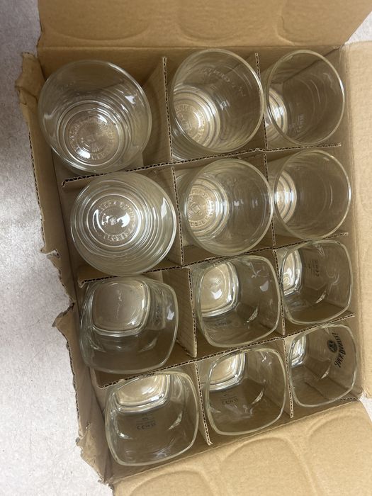 Gentleman jack and jack daniel’s whiskey glass