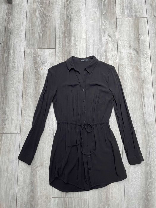 Koszula damska tunika z długim rękawem czarna Cropp XS S dla kobiety