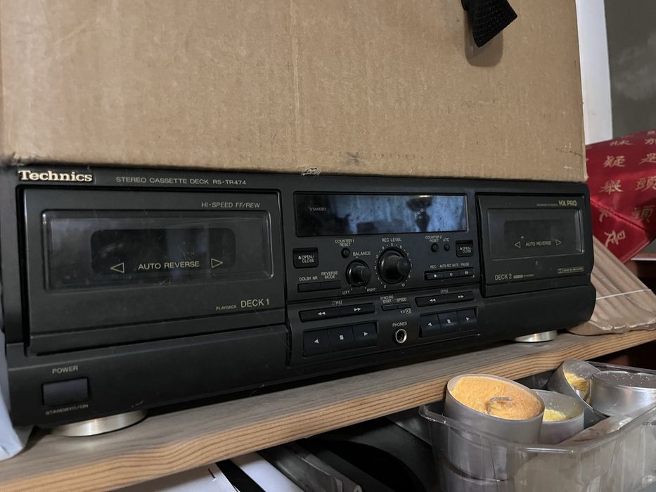 Odtwarzacz dwukasetowy Technics