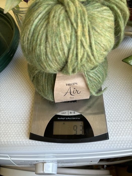 Drops air mix 12 verde musgo novelos 101g