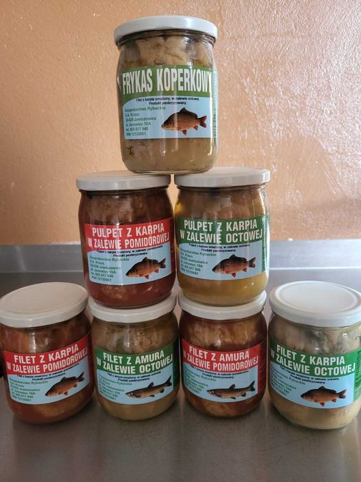 Sprzedaż żywej ryby - karp, amur, pstrąg, jesiotr, sum, szczupak