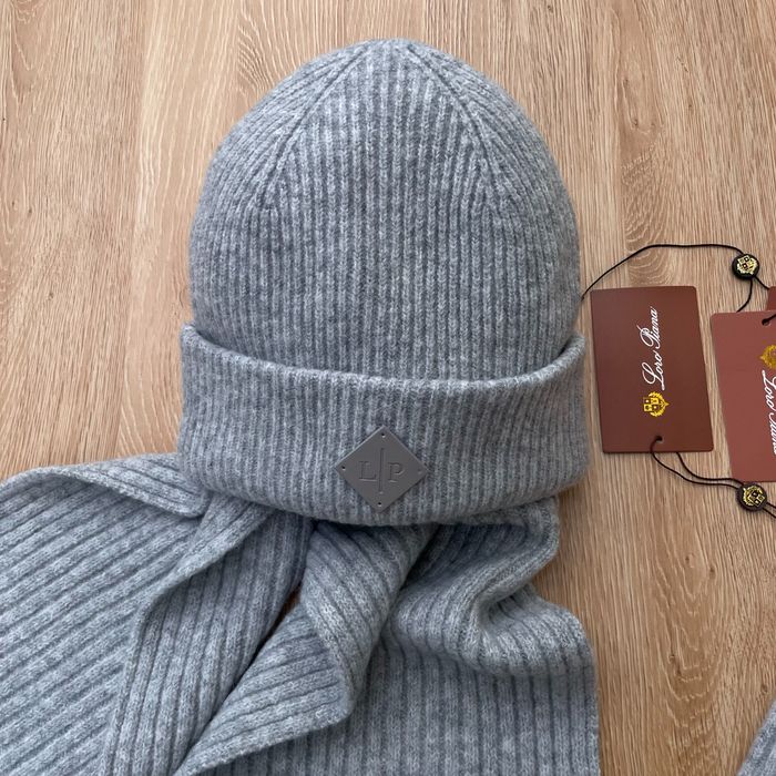 Kit Loro Piana - Cachecol + Gorro & Luvas