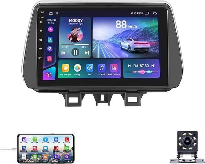 Штатна магнітола Hyundai Tucson  та Santa Fe усі покоління  Android 14