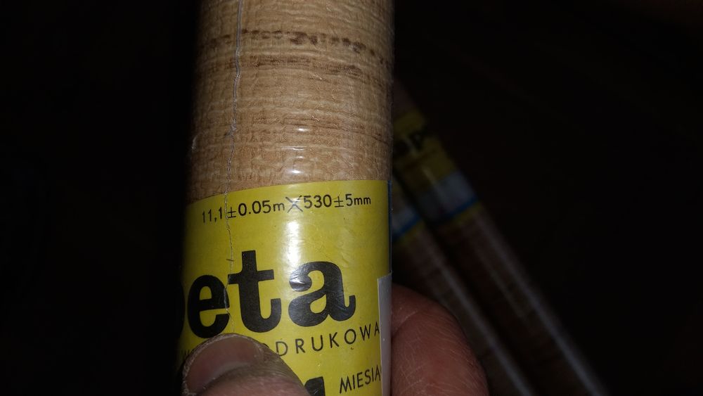 3 rolki tapety wklęsłodrukowe