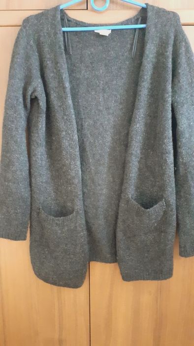 Sweter damski moher z wełną, M