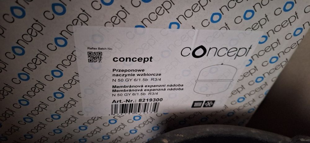 Naczynie przeponowe reflex  50L
