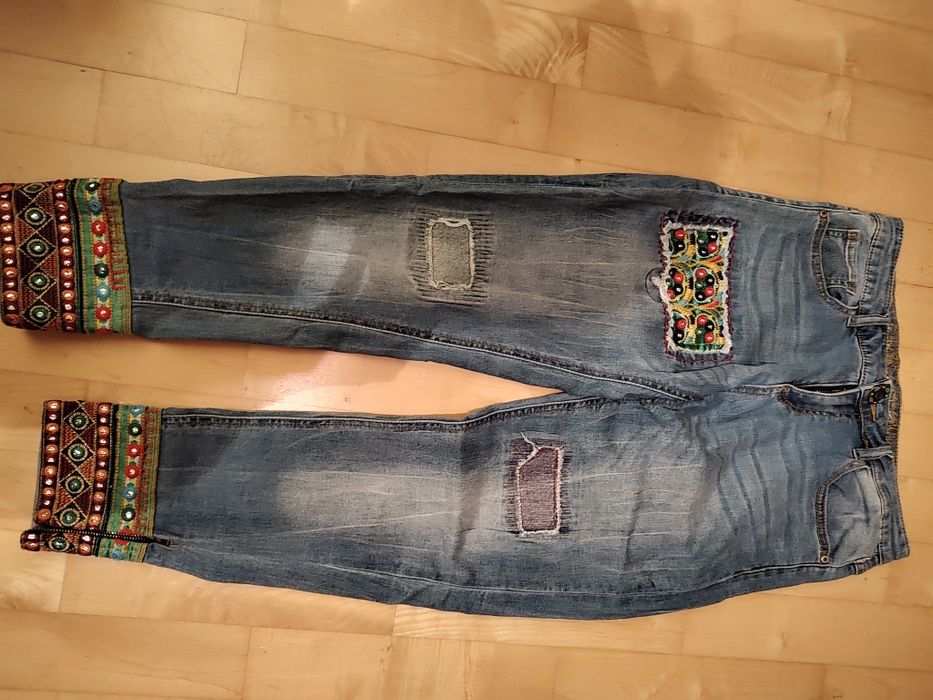 Niebieskie jeansy Desigual - r.30