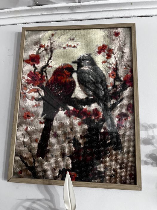 Obrazy z ramką haft diamentowy 30x40