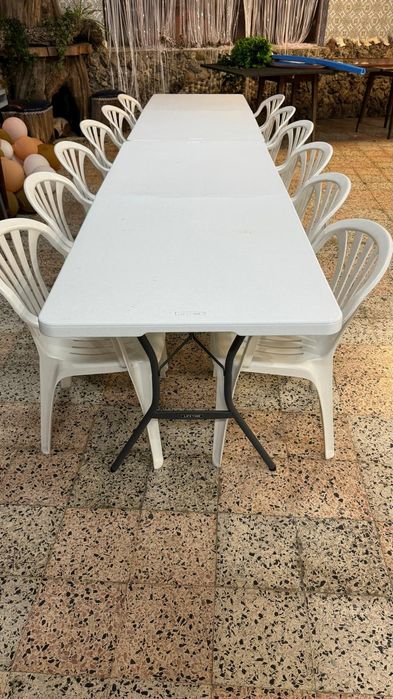 Aluguer de Mesas/ Cadeiras/ Rechauds/ Loiça e Talheres & Outros Materi