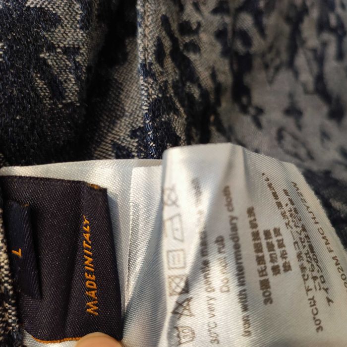 Louis Vuitton пиджак джинсовый