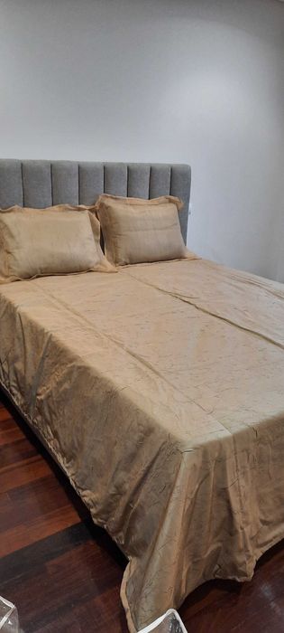 Colcha/Edredão em Organza