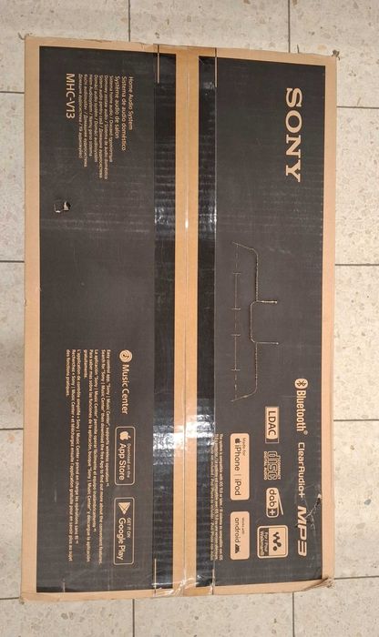 Głośnik przenośny Sony MHC-V13 czarny