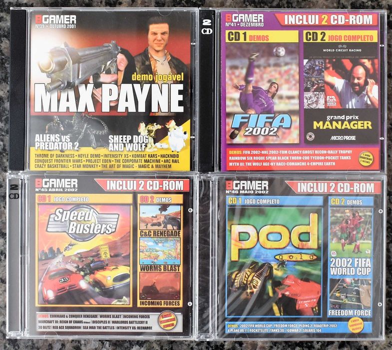 BGamer (Bimotor): CDs with Programs/Games/Demos64297829209217122