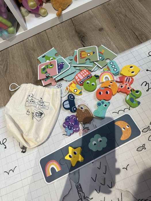 Дитяча гра розвиваюча  (елементи дерево)