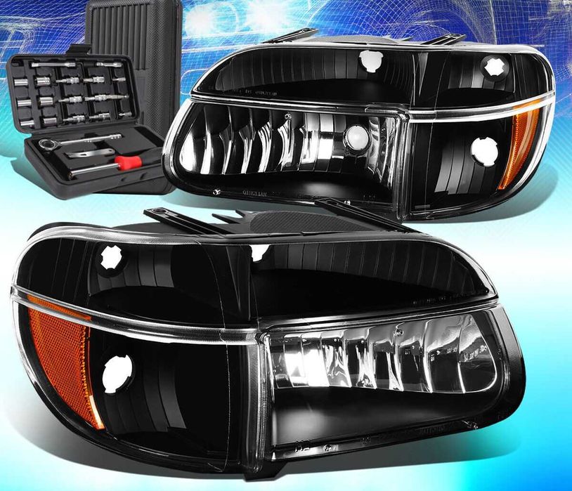 FORD EXPLORER rok  95-2001 lampy przednie NOWE z USA